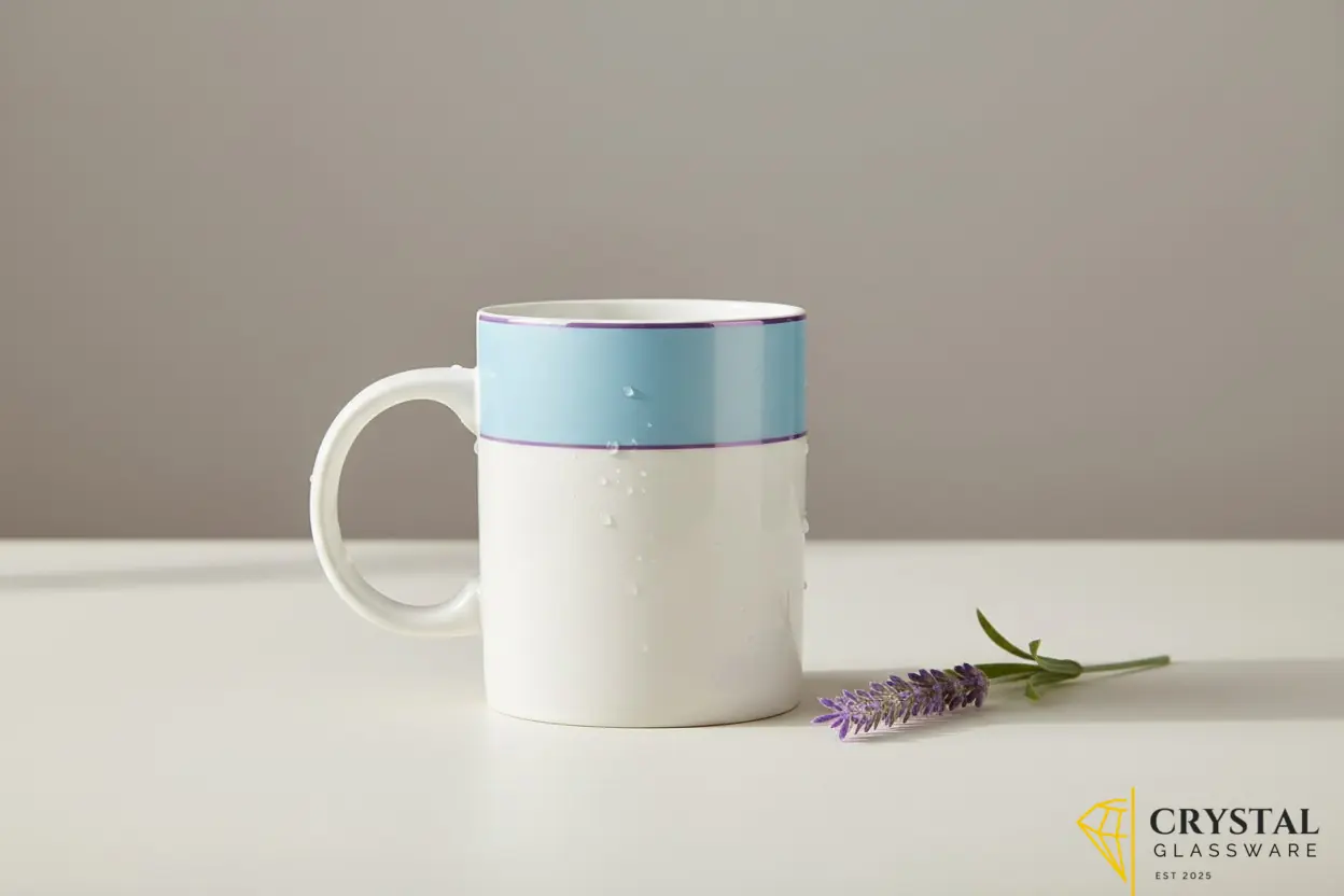 Fine bone china ceramic tea / coffee mug